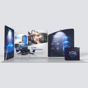 10ft x 20ft expo booth kit A20-06, photo 1 by Graphics Design Media, Las Vegas