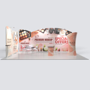 10ft x 20ft expo booth kit A20-07, photo 1 by Graphics Design Media, Las Vegas
