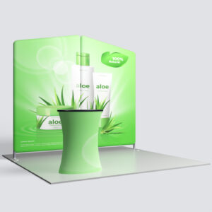 10ft x 10ft expo booth kit A10-02, photo 1 by Graphics Design Media, Las Vegas
