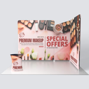 10ft x 10ft expo booth kit A10-05, photo 1 by Graphics Design Media, Las Vegas
