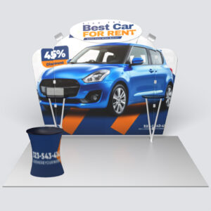 10ft x 10ft expo booth kit A10-06, photo 1 by Graphics Design Media, Las Vegas