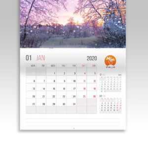 11x8.5 Wall Calendars printed by Graphics Design Media in Las Vegas
