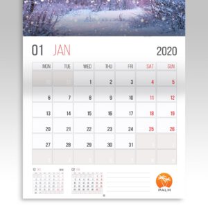 12x12 Wall Calendars printed by Graphics Design Media in Las Vegas