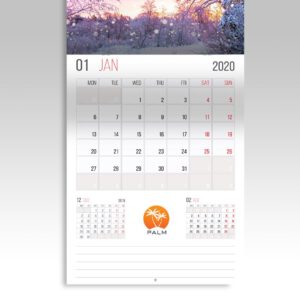 9x12 Wall Calendars printed by Graphics Design Media in Las Vegas