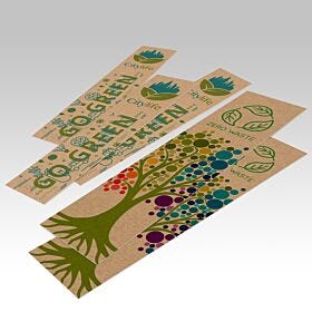 Brown Kraft Bookmarks sample
