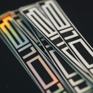 Chrome Stickers by Graphics Design Media, Las Vegas
