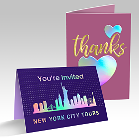 Dual Raised Greeting Cards sample