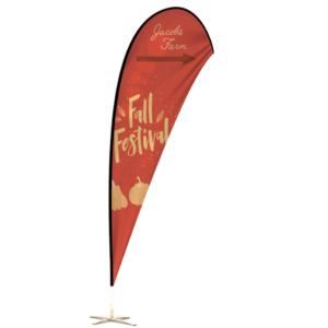Flags — marketing graphic example from Graphics Design Media