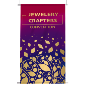 Indoor Banner — marketing graphic example from Graphics Design Media