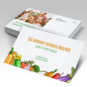 Linen Uncoated Postcards printed by Graphics Design Media in Las Vegas