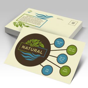 Natural Postcards printed by Graphics Design Media in Las Vegas
