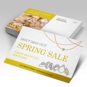 Pearl Metallic Postcards printed by Graphics Design Media in Las Vegas