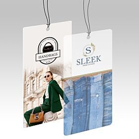 Plastic Hang Tags sample