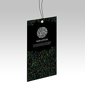 Raised Spot Uv Hang Tags sample