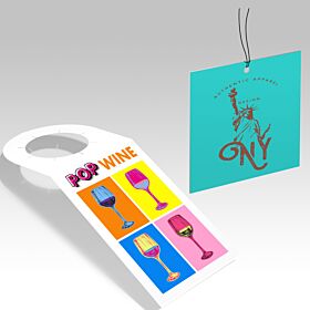 Silk Hang Tags sample