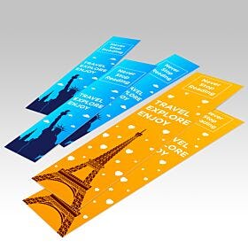 Suede Bookmarks sample