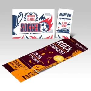 Standard event tickets sports concert sample