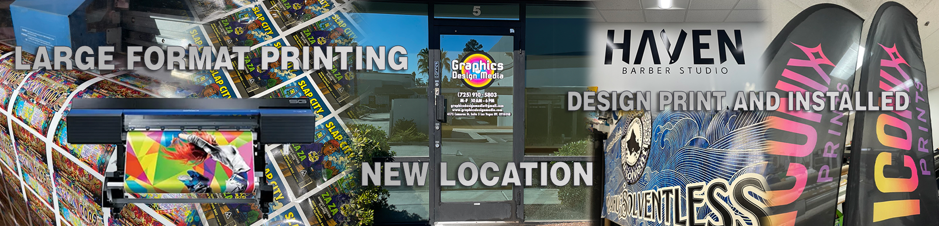 Graphics Design Media print production and completed projects