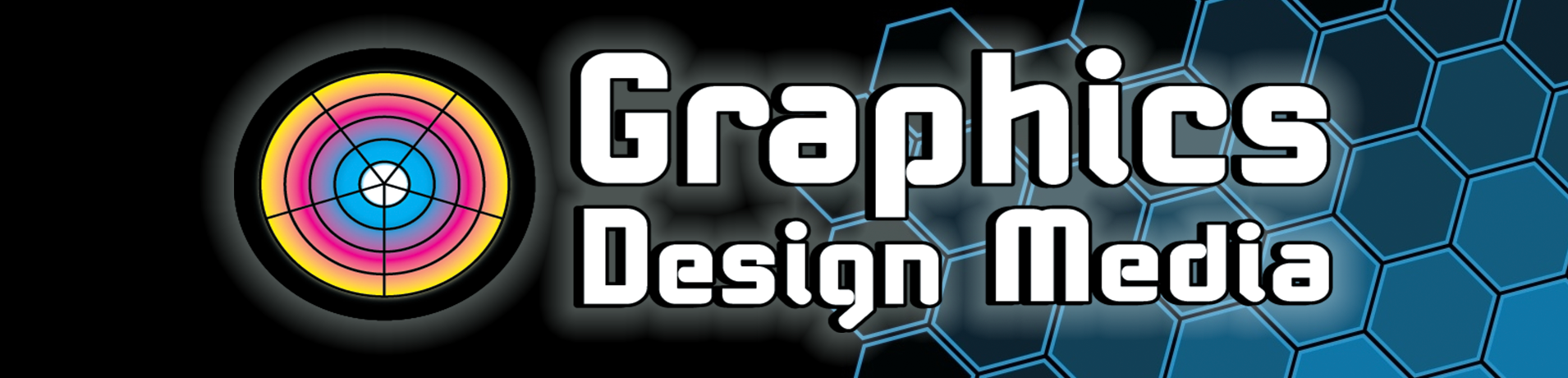 Graphics Design Media logo banner